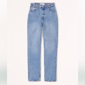 Abercrombie ultra high rise curve love jeans